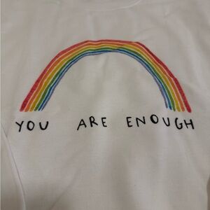 Comfy Rainbow Graphic Crewneck